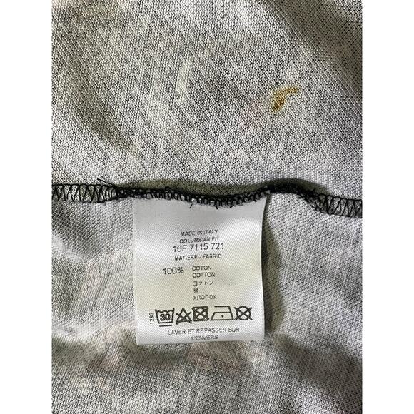 Givenchy Paris Screaming Monkey Brothers All Over Men's Polo Shirt Size Medium - Picture 7 of 9